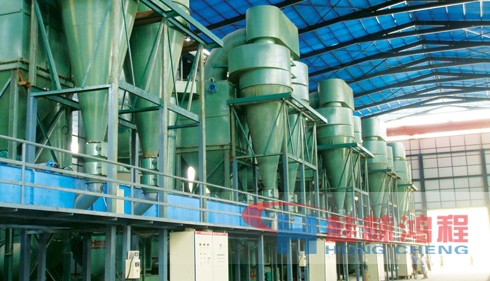 大理石磨粉機，頁巖磨粉機，鉀長石磨粉機，石膏磨粉機,磨粉機，石灰石干法脫硫，石灰石干法脫硫原理,HC1700縱擺式磨粉機