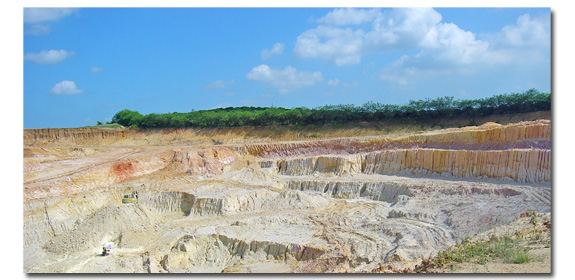 廣西合浦縣-高嶺土探明儲量達(dá)1.8億噸，